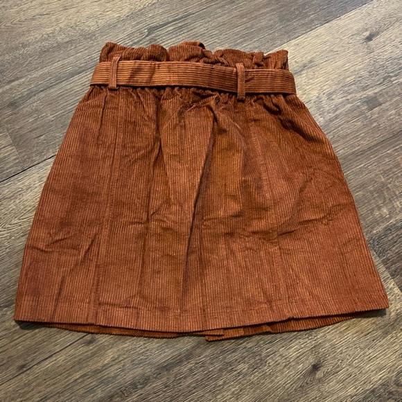 Source Unknown Rust Mini Skirt - Picture 2 of 3